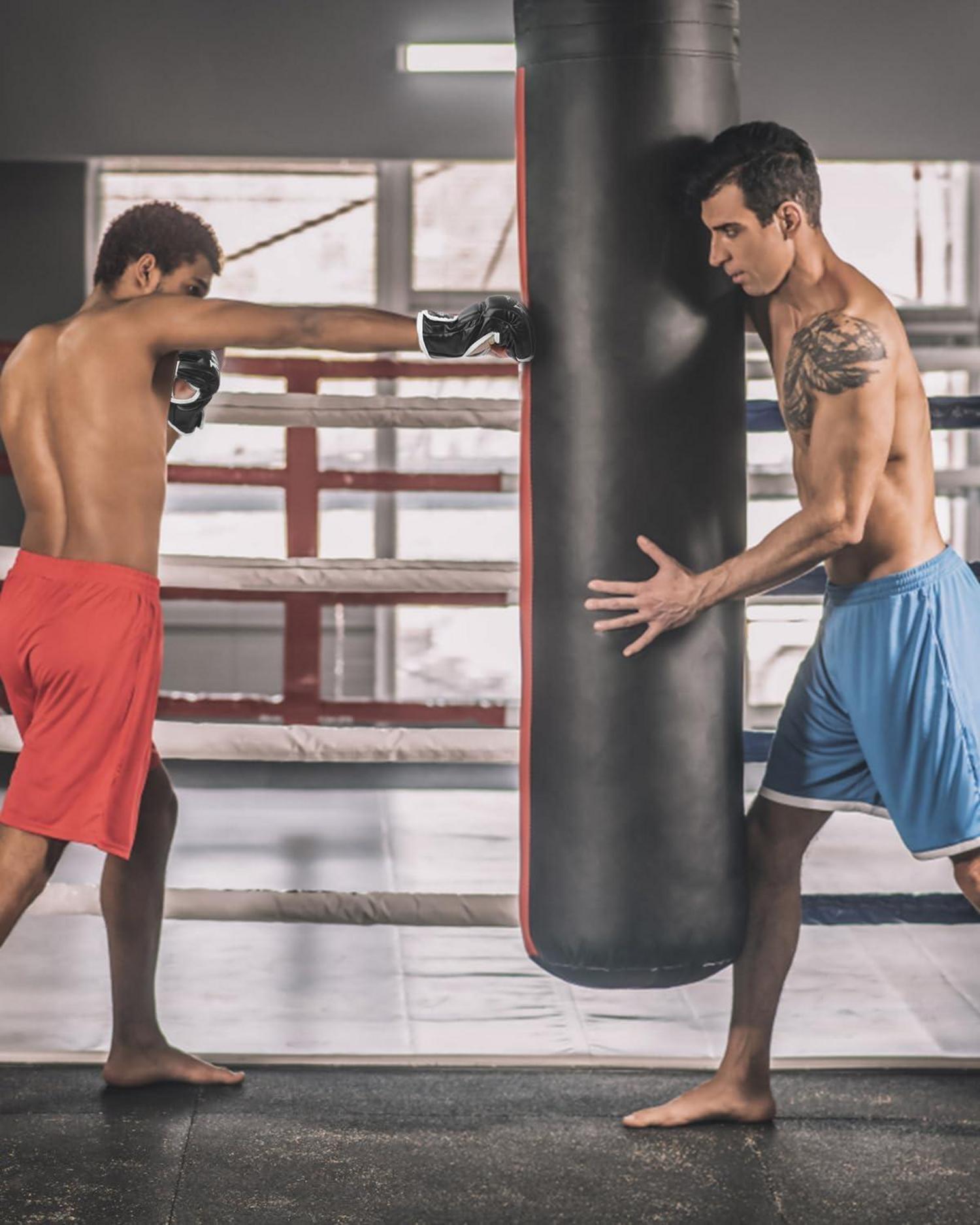 Boxsack-Handschuhe MMA Kickboxhandschuhe Training Erwachsene Teenager