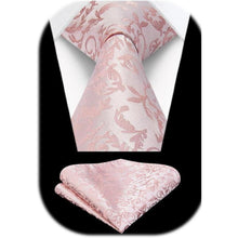 Elegante Herren Krawatte Hochzeit Set Bady-Rosa