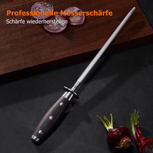 Wetzstahl 25 cm – Profi Messerschärfer aus gehärtetem