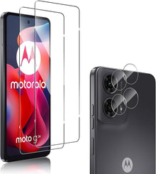 Panzerfolie für Motorola MOTO G24 G04 G04S E14 - 2+2 Set