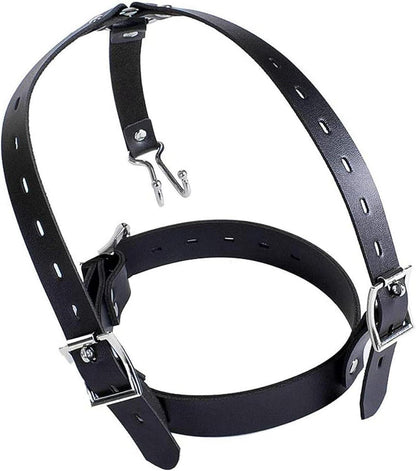 Bondage Halsband mit Nasenhaken Einstellbar SM Sexspielzeug