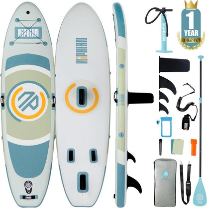 Aufblasbares Stand Up Paddling Board mit Zubehör - Ideal für Anfänger