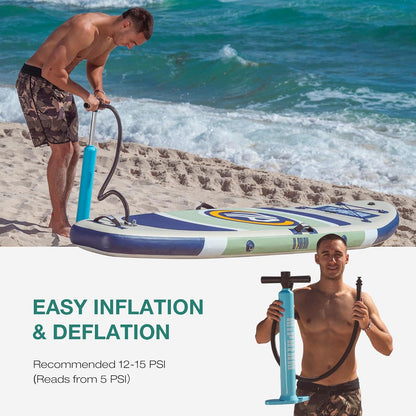 Aufblasbares Stand Up Paddling Board 305cm inkl. Zubehör - Ideal für