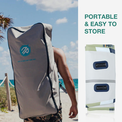 Niphean Stand Up Paddling Board 305cm Aufblasbar SUP Stabil Flossen SetAnfänger & Yoga