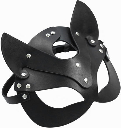 Punk Leder Brust Harness Fuchs Maske Gothic BDSM Spielzeug