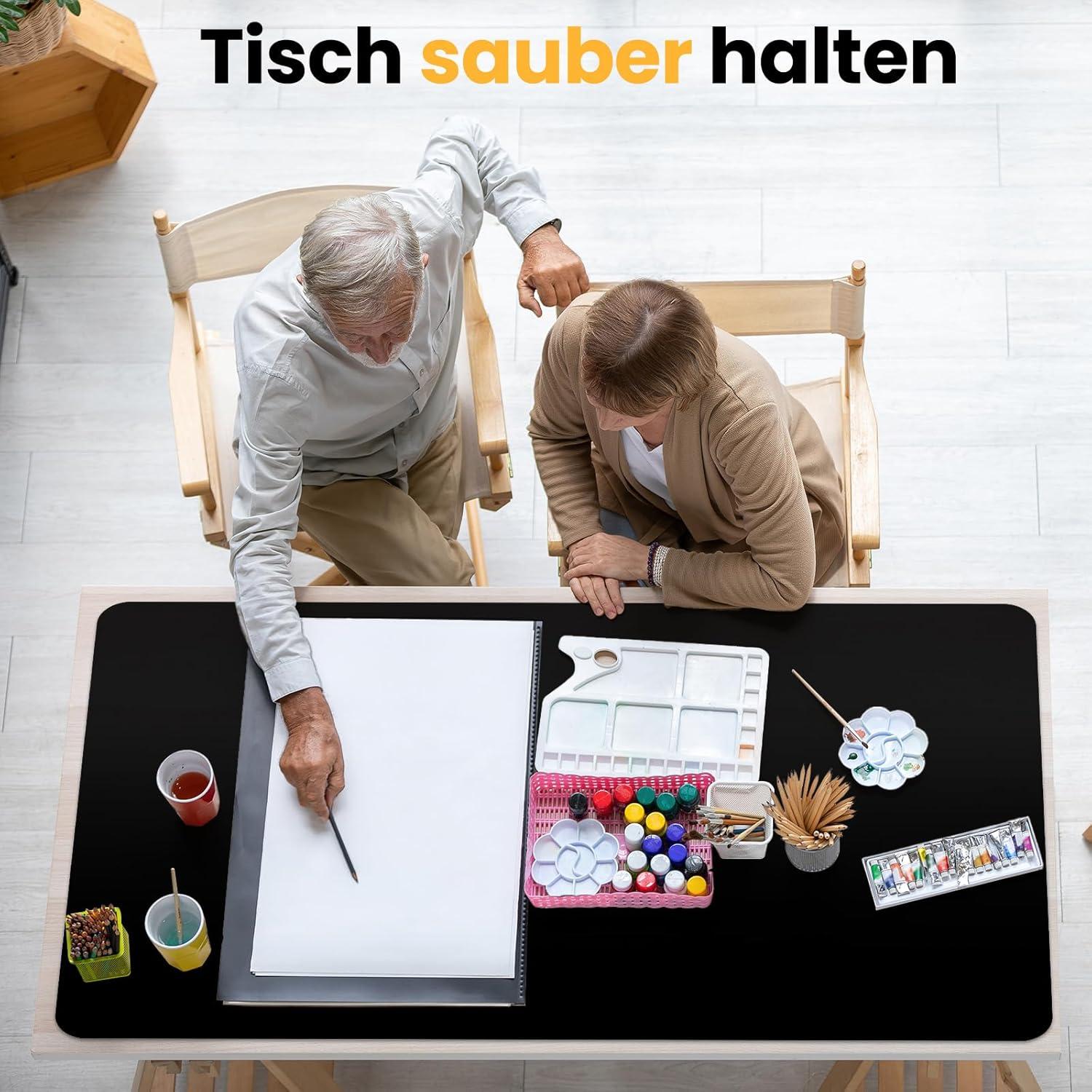 Große Silikonmatte 70x50cm Bastelunterlage Antihafte Rutschfeste Tischmatte