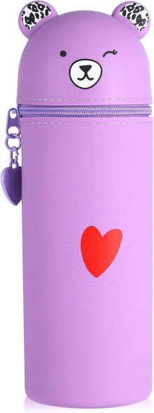 Niedliches Kawaii Federmäppchen aus Silikon für Schülerin