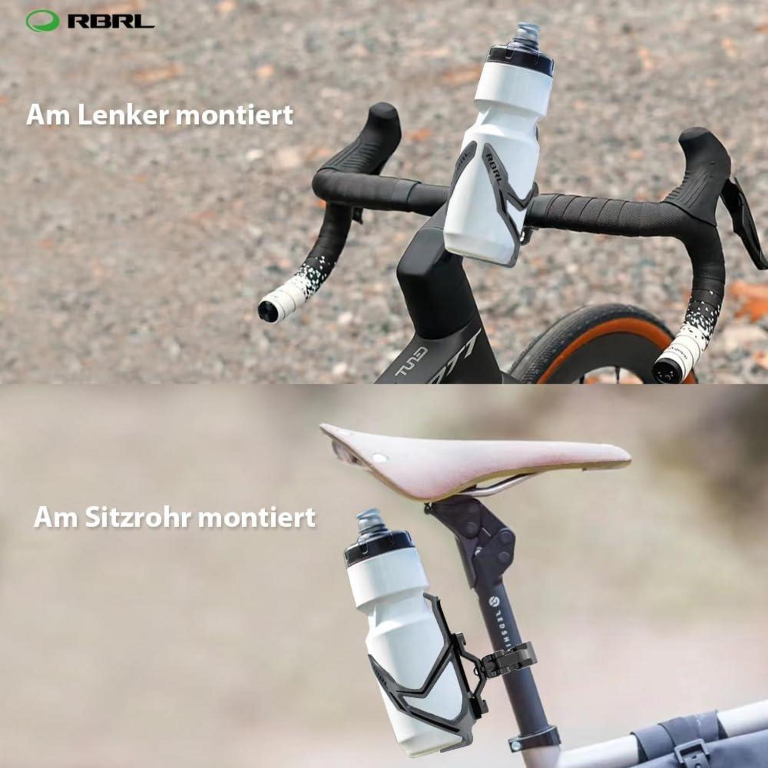mountainbike flaschenhalter lenker RBRL Flaschenhalter Fahrrad Trinkflasche mit Halter – LuxusKollektion