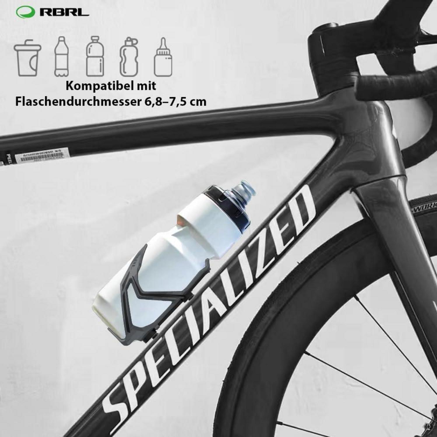 RBRL Flaschenhalter Fahrrad Trinkflasche mit Halter – LuxusKollektion
