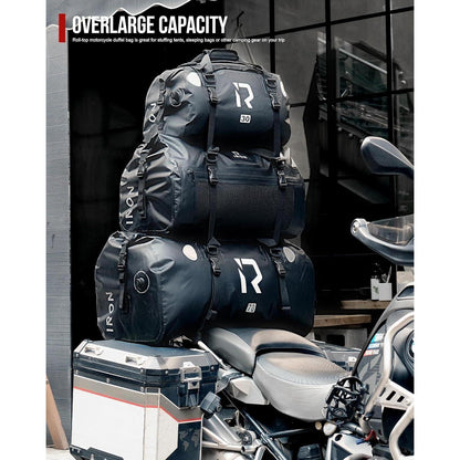 Wasserdichte Motorrad Gepäckrolle 50L – Vielseitige Hecktasche