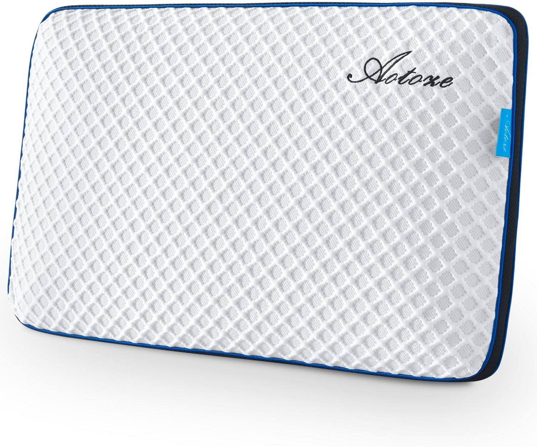 AOTOZE Visco Kissen Memory Foam Nackenkissen Orthopädisch
