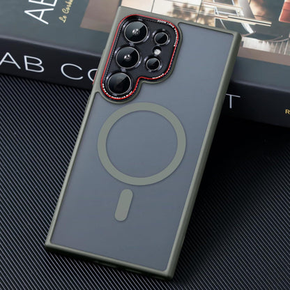 Schutzhülle Samsung Galaxy S24 Ultra MagSafe Stark Magnetisch Stoßfest