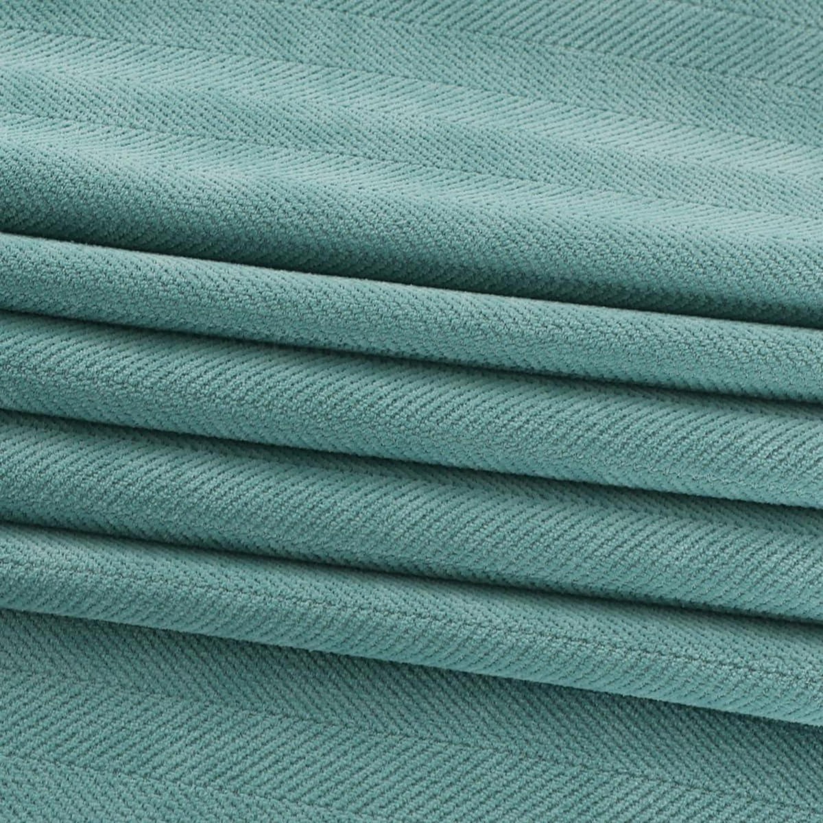 Bettläufer Chenille Blau-Grün 180x50cm Modern Style