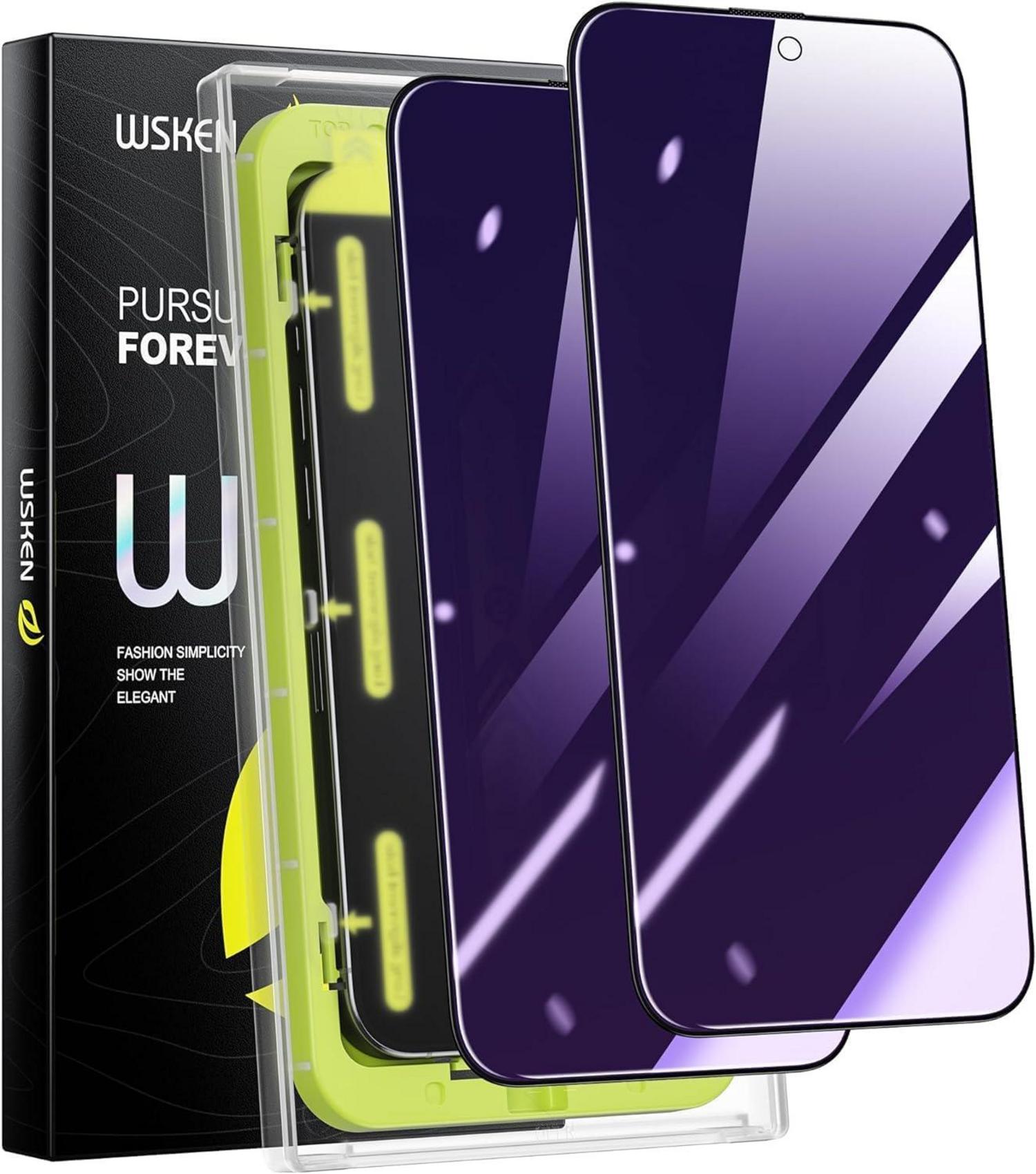 Displayschutzfolie iPhone 15/16 HD Klar Blaulichtschutz 2er Set
