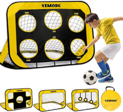 Fussballtor für Kinder 4 Modi Outdoor Indoor Tragetasche
