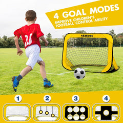 Fussballtore für Garten Kinder Pop Up Fußballtor Geschenk