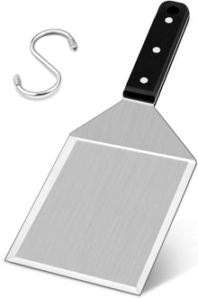 Grillspachtel Edelstahl Plancha Spachtel ABS-Kunststoffgriff