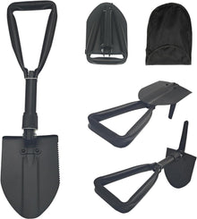 Faltbarer Klappspaten Kohlenstoffstahl Camping Schaufel 48cm