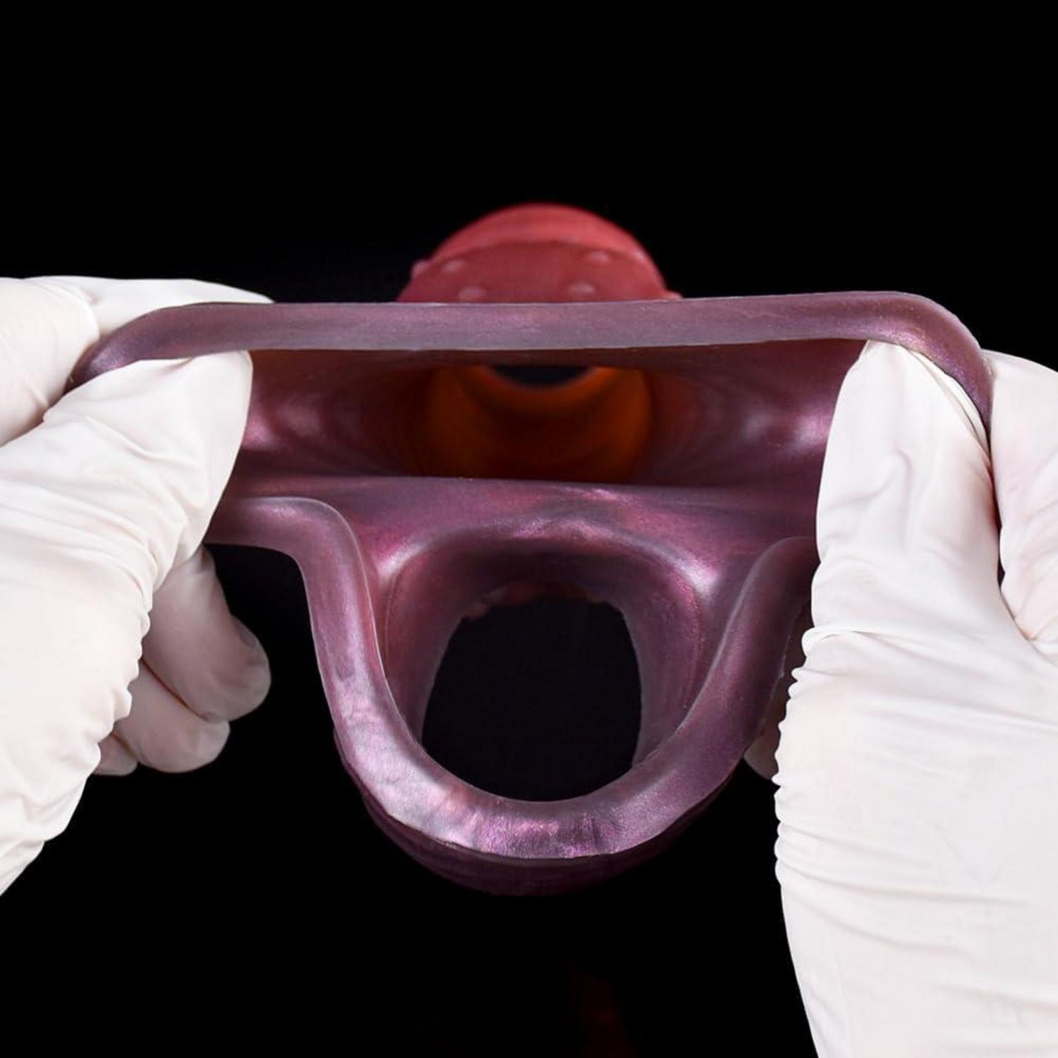 Penis Sleeve Silikon Hodenring Penishülle Sexspielzeug Männer