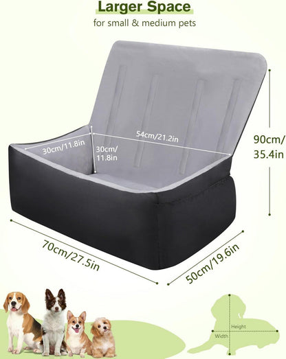 Hundesitz Autositzerhöhung Rücksitz wasserdicht 70*50*30 cm