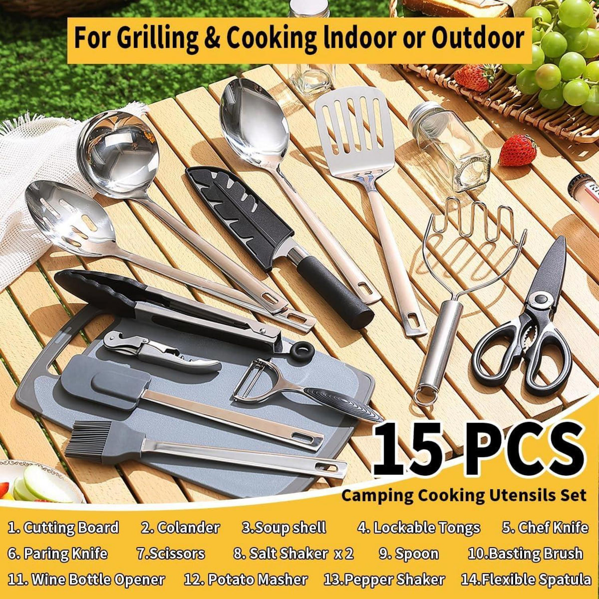 Kochutensilien Set Camping Essentials Campingausrüstung