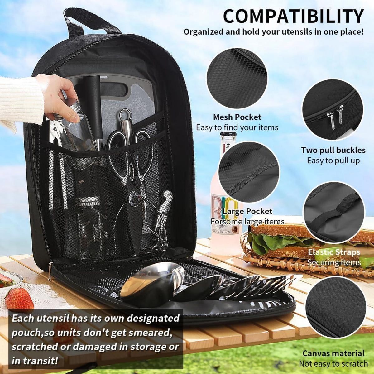 Camping Kochutensilien Set Outdoor Campingausrüstung Gadgets