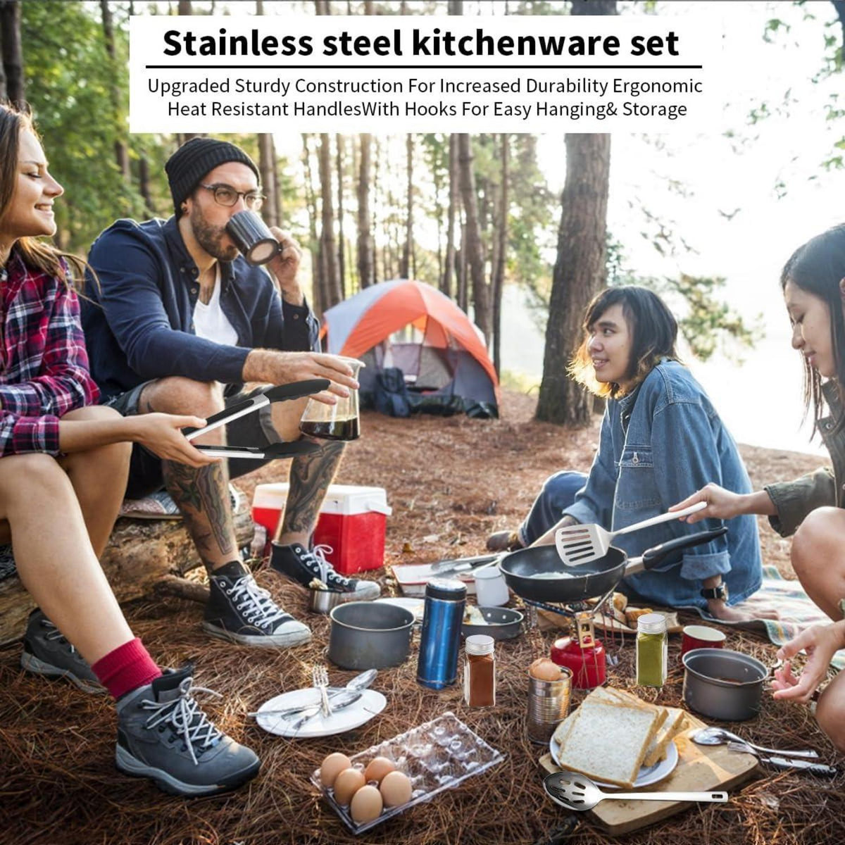 Camping Kochutensilien Set Campingausrüstung Outdoor Gadgets