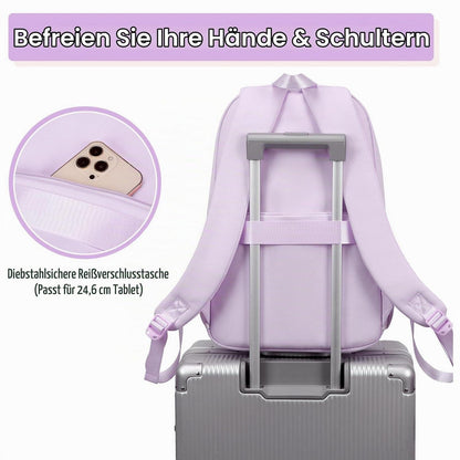 Schulrucksack Mädchen Lila – Komfortabler Kinderrucksack 3.-7. Klasse