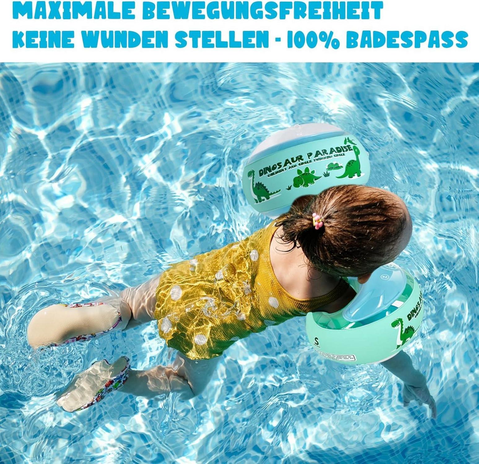 Schwimmflügel Kinder Schwimmhilfe 1-6 Jahre Jungen Mädchen Swimsafe Babyschwimmflügel