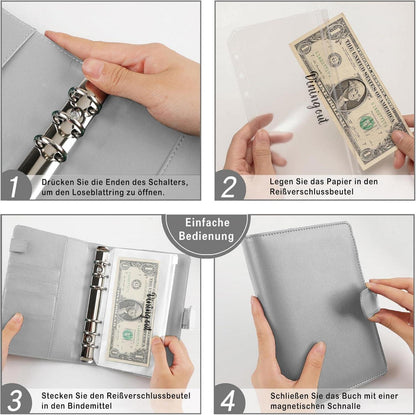 A6 Binder Budget Planner Geld Sparbuch Organizer Deutsch