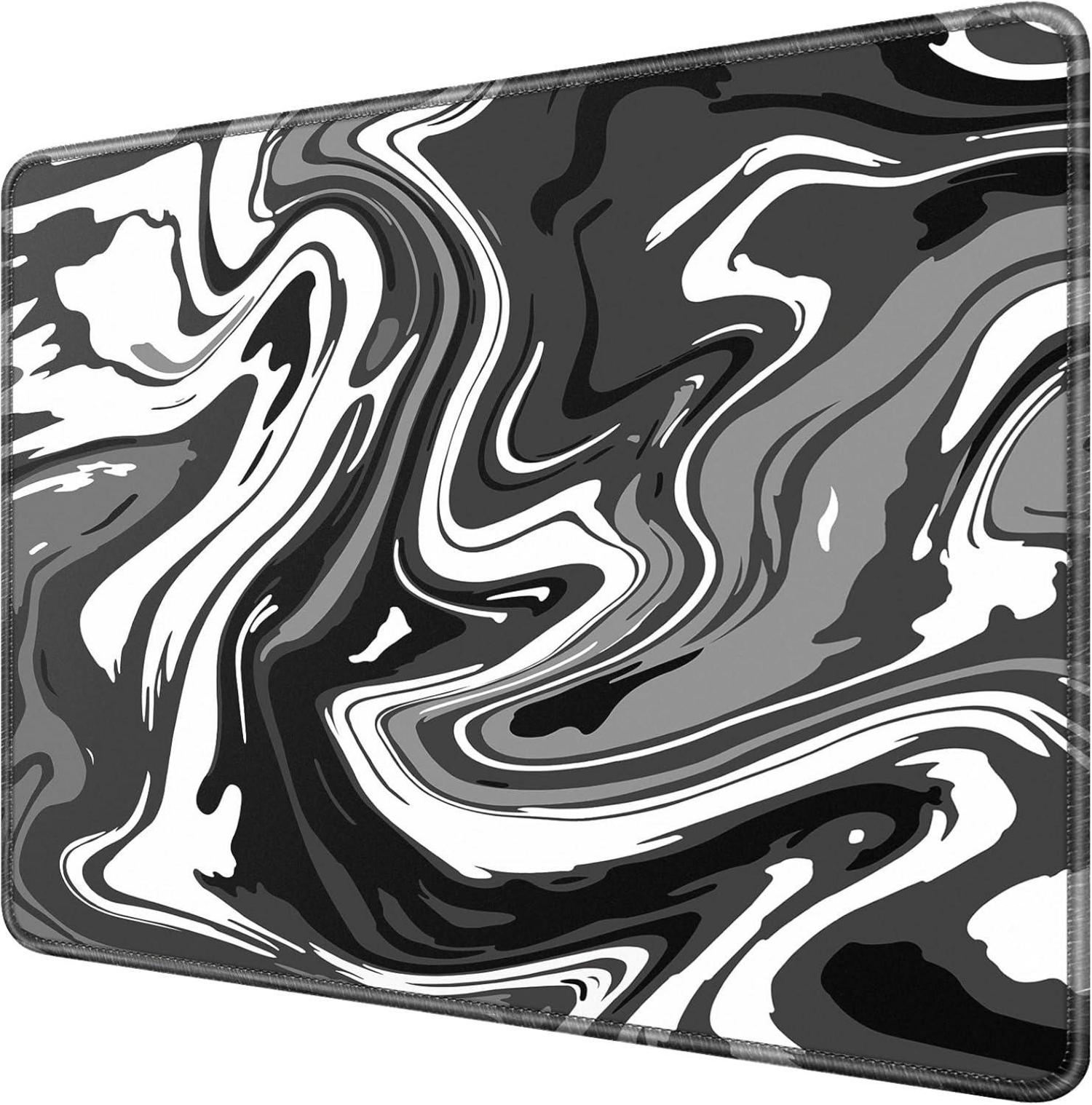 Mauspad 240 x 200mm Fluid Art Klein Vernähte Kanten WassXerdicht
