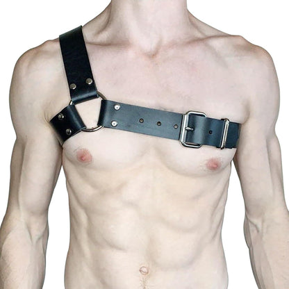 Männer Punk Leder Harness Bondageset Brust Harness Fetisch Erotik Dessous