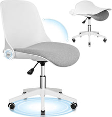 Ergonomischer Bürostuhl mit klappbarer Rückenlehne und Rollen