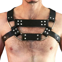 Herren Gay Leder Harness Körper Bondage Brustgurt BDSM Fetisch Fashion