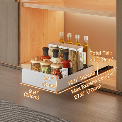 Ausziehbare Schublade für Küchenschränke 24x43x9cm