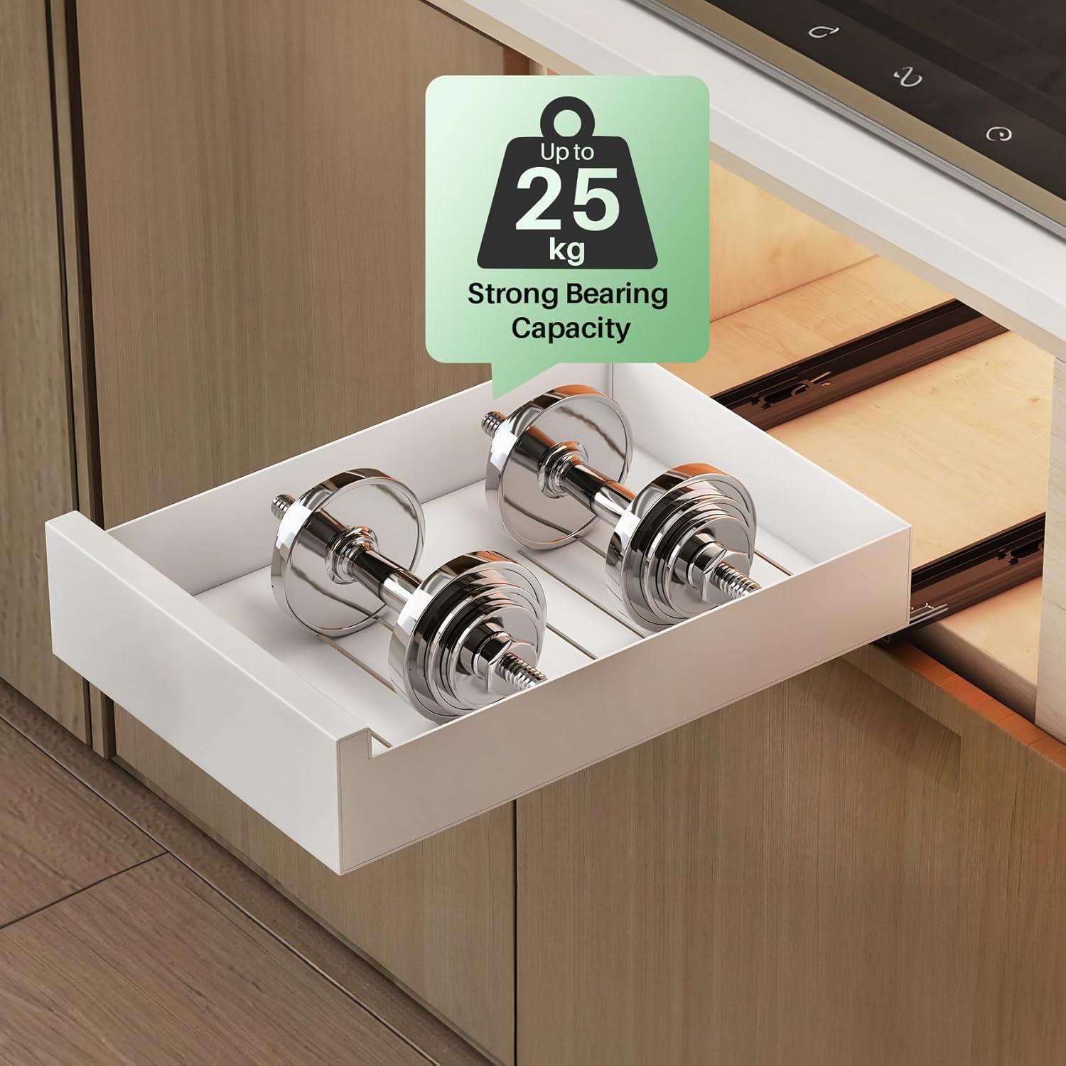 Ausziehbare Schublade Teleskopschublade 24x43x9cm