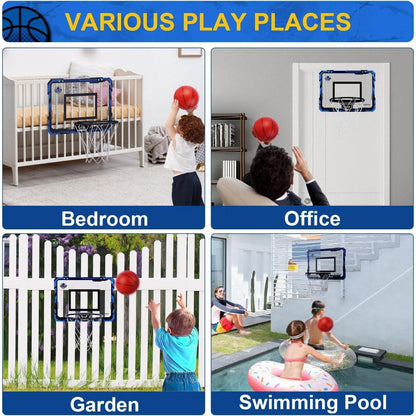 Basketballkorb Outdoor Basketballkorb Kinder mit 3 Bällen