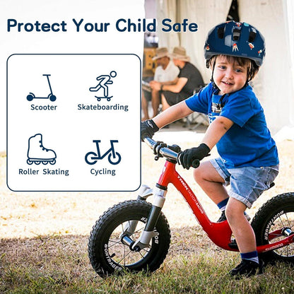 Kinder Fahrradhelm verstellbar Multi-Sport Helm für Jungen Mädchen 2-8