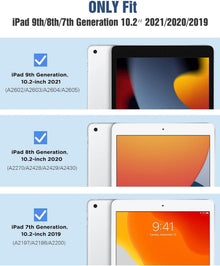 TiMOVO iPad 9. Gen 2021/8. Gen 2020/7. Gen 2019 Hülle