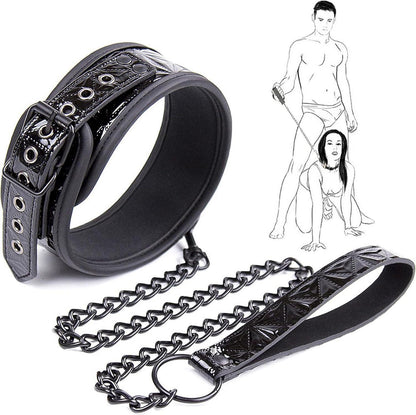 Halsband Leder SM Bondage Erotik Halsband Sexspielzeug Einstellbar
