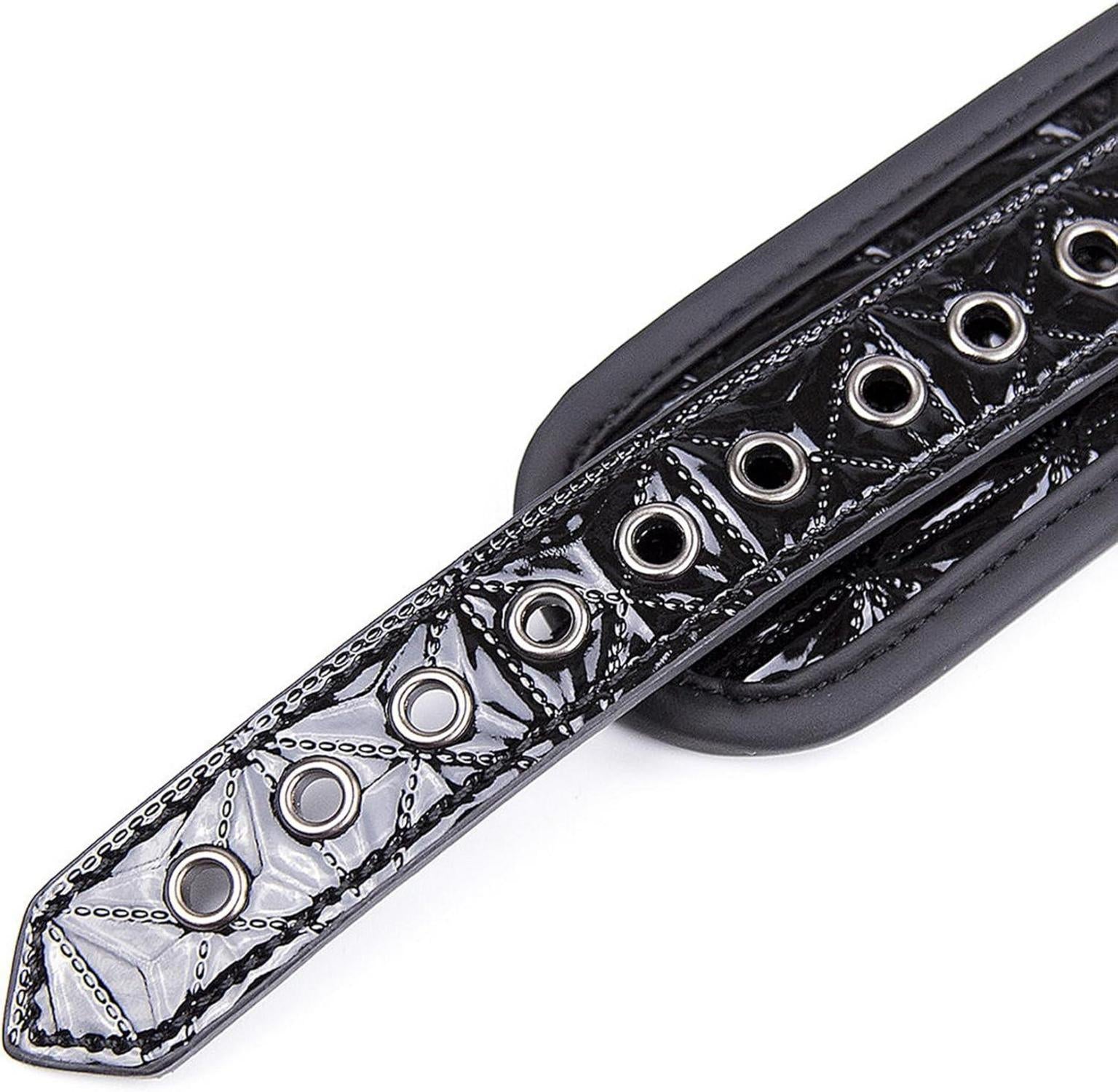 Unisex Leder Halsband SM Bondage Erotik Sexspielzeug Einstellbar Leine