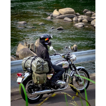Motorrad Hecktasche 70L wasserdicht – Gepäckrolle für Touren
