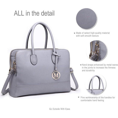 Große Miss Lulu Damen Handtasche Retro PU Leder
