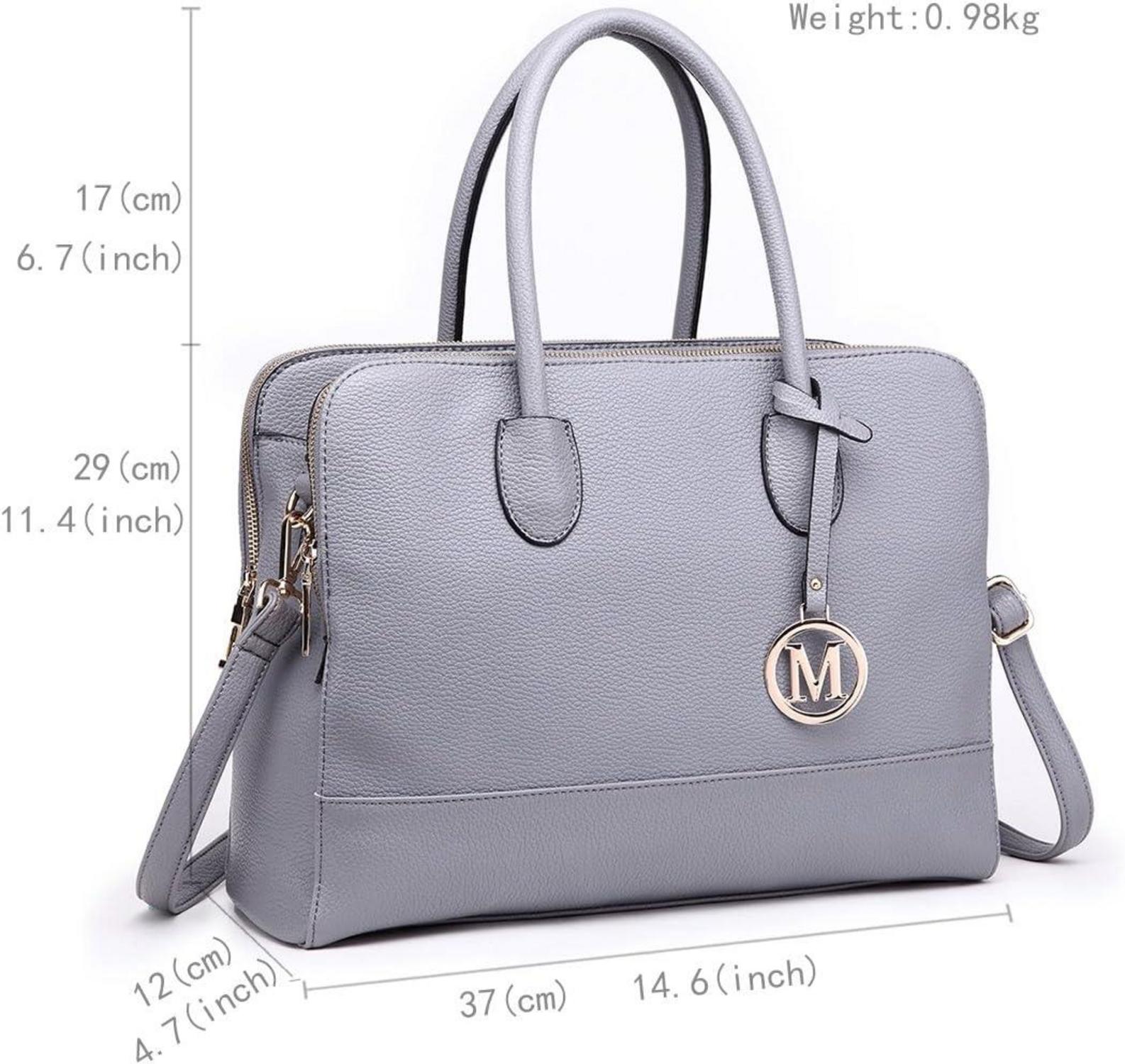 Große Miss Lulu Damen Handtasche Retro PU Leder