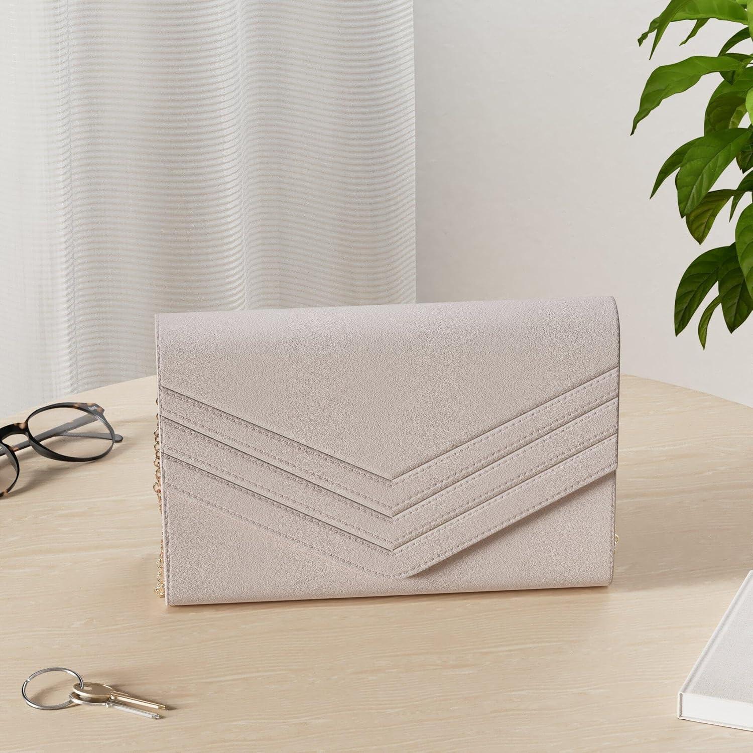 Miss Lulu Damen Clutch Elegant Abendtasche mit