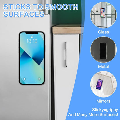 Silikon Handy Saugnapfhalter für alle Modelle - 4 Stück