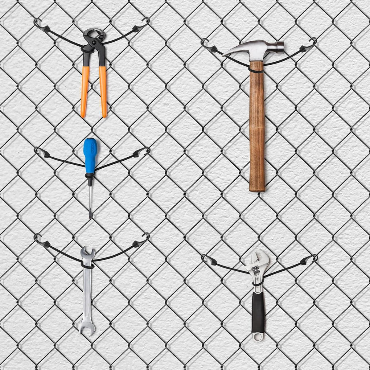 Spanngummis mit Haken – 12er Set | Robuste Gummiseile für Haushalt & Garten