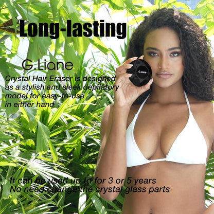 Kristall Haarentferner Schmerzlos Wachsen Peeling Damen Herren