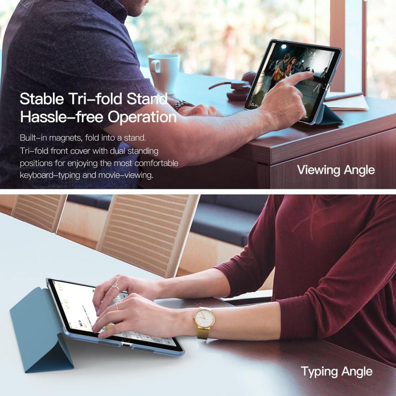 TiMOVO iPad 9. Generation 2021 Hülle Kobalt Blau 10,2 Zoll