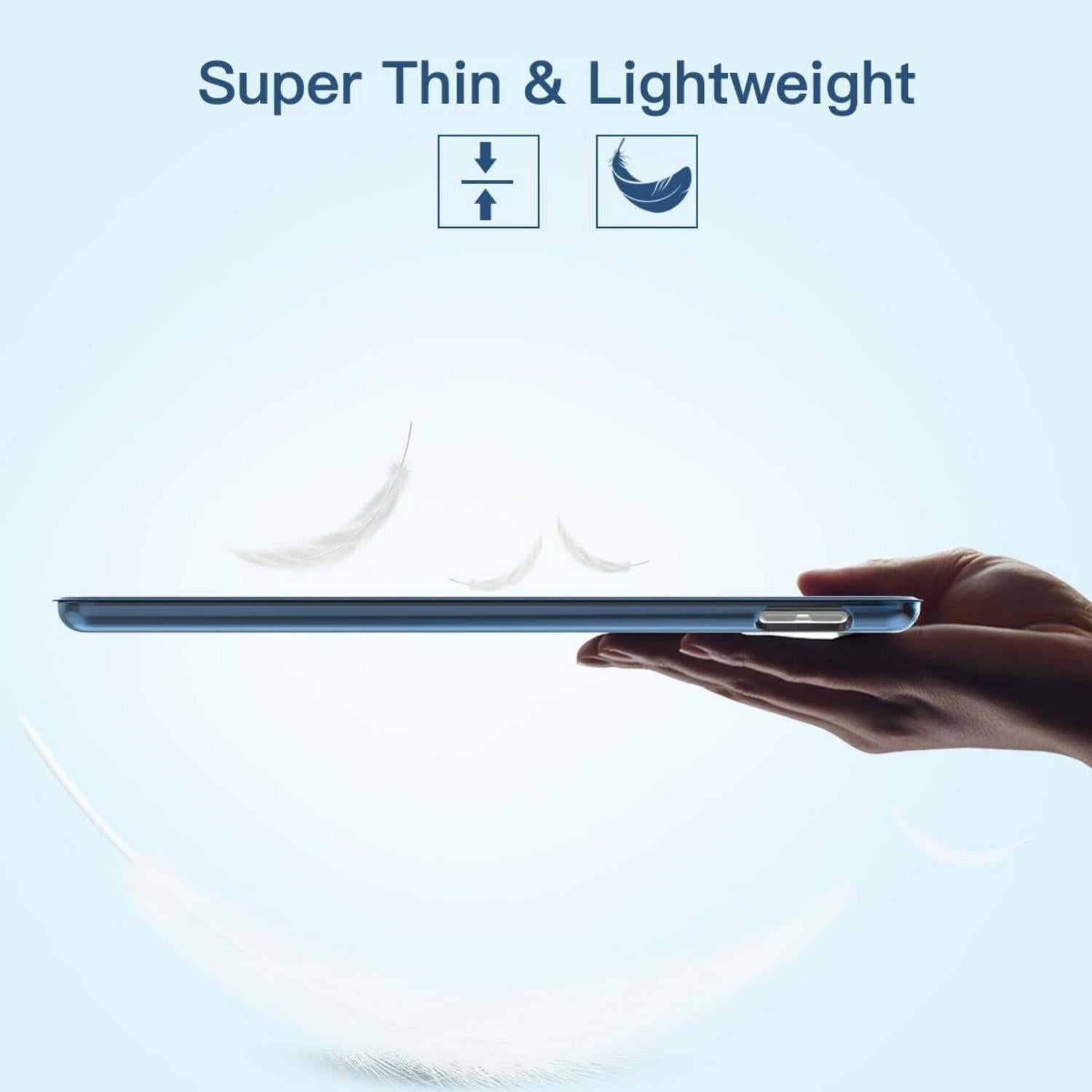 Leichte TiMOVO Schutzhülle für iPad 9./8./7. Generation - Kobalt Blau - 10,2
